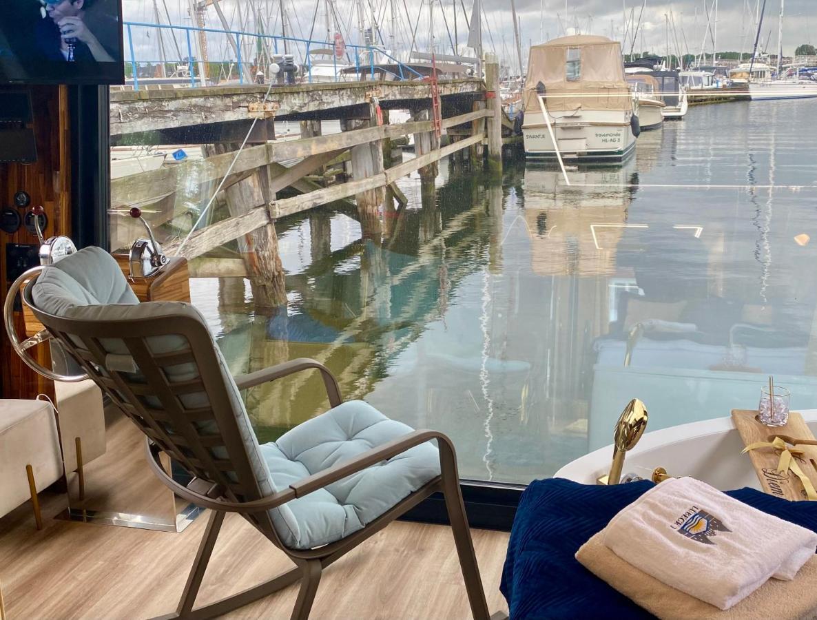 Hotel Hausboot Mit Traumlage In Luebeck-Travemuende Exteriér fotografie